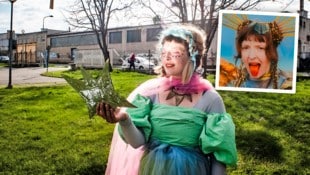 Das Mystische und Fabelhafte ist ständiger Wegbegleiter der Schubladenverweigerin Alicia Edelweiss, die dieser Tage ihr Album „Furie“ veröffentlicht. (Bild: Krone KREATIV/Glitterhouse, Knecht Rosa)