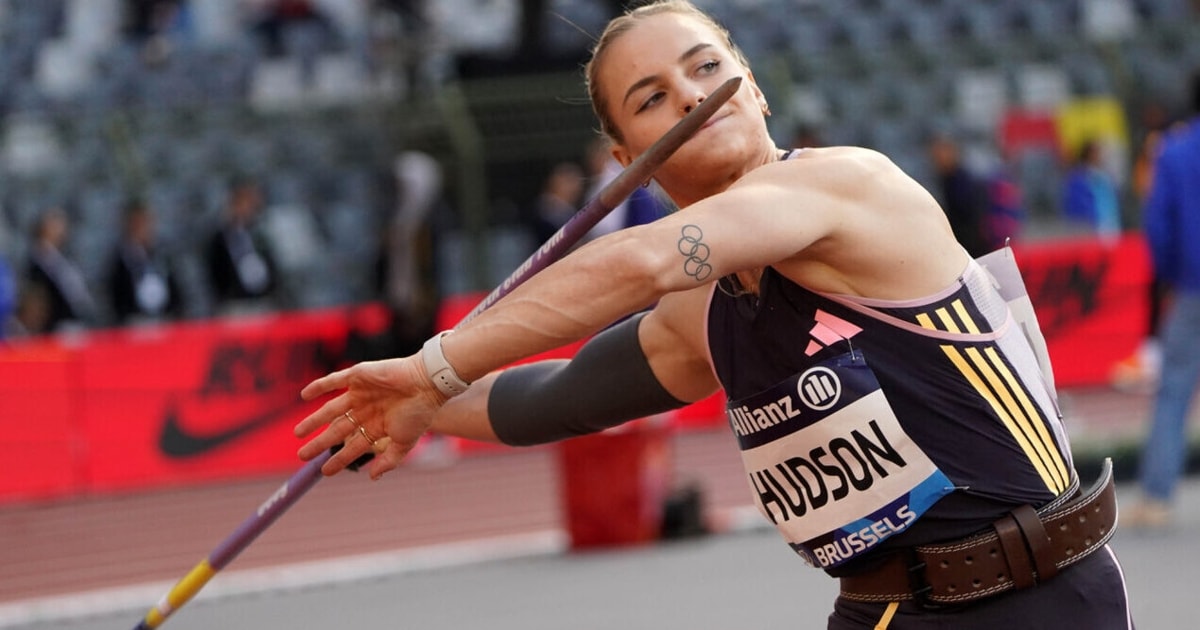 Victoria Hudson setzt auf Hightech: So will die Speerwerferin bei der WM 2025 um Gold werfen