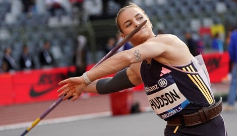 Victoria Hudson im Diamond-League-Finale 2024. (Bild: Gladys von der Laage)