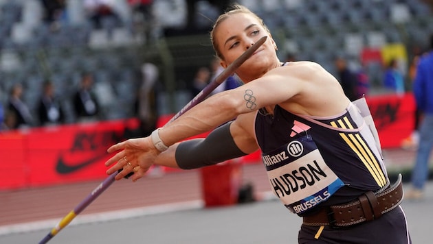 Victoria Hudson im Diamond-League-Finale 2024. (Bild: Gladys von der Laage)