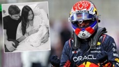 Max Verstappen und Kelly Piquet sind Eltern geworden. (Bild: Krone KREATIV/GEPA pictures, instagram.com/maxverstappen1)