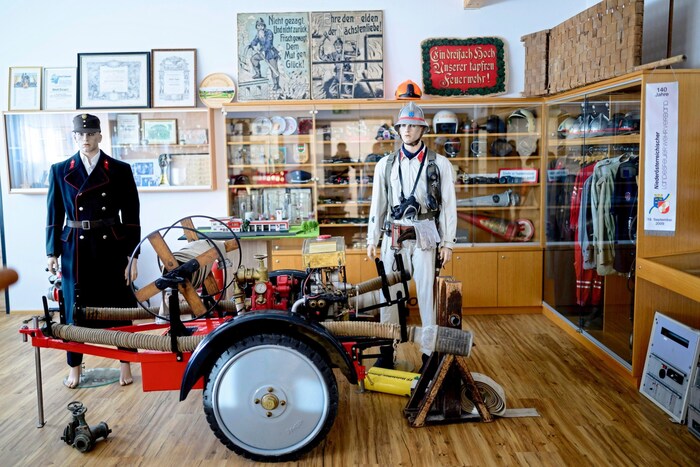 Nicht nur das örtliche Feuerwehrmuseum geht auf eine Initiaitve von Walter Bugl zurück