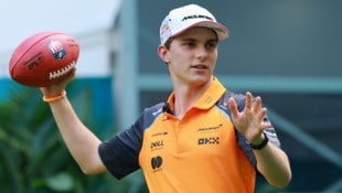 Oscar Piastri holt heuer zum großen Wurf aus. (Bild: AFP/HECTOR VIVAS)