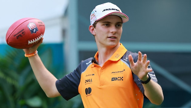Oscar Piastri holt heuer zum großen Wurf aus. (Bild: AFP/HECTOR VIVAS)