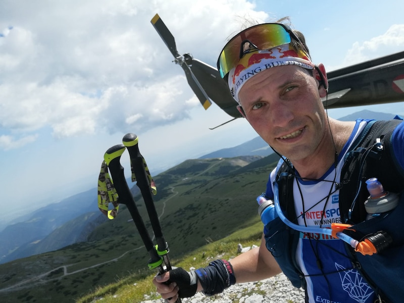 Predl ist dafür bekannt Marathon zu laufen – und zwar in den unwirtlichsten Gegenden der Welt.  (Bild: Privat)