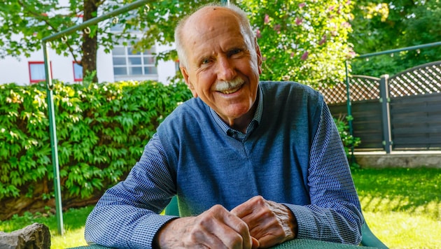 Franz Bruckmoser (89) blickt auf ein erfülltes Leben zurück. (Bild: Markus Tschepp)