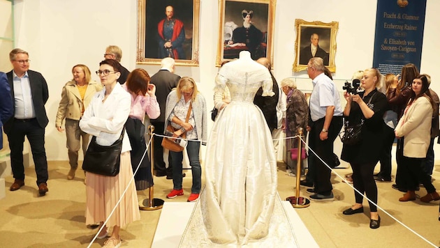 Die Jahresausstellung auf Schloss Halbturn ist eröffnet.  (Bild: Reinhard Judt)