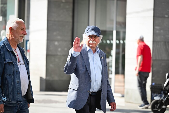 Der legendäre Josef „Joschi“ Ackerl ging am 1. Mai in Linz mit. 