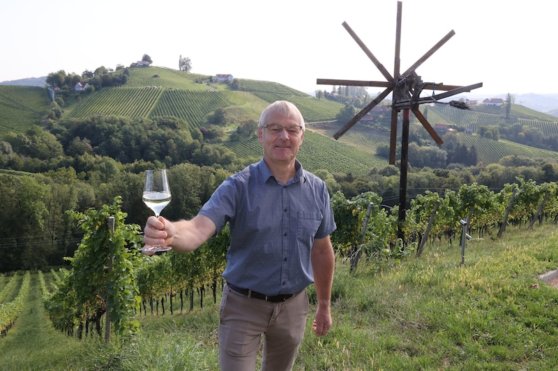 Herbert Germuth vom Tourismusverband Südsteiermark. (Bild: Jauschowetz Christian)