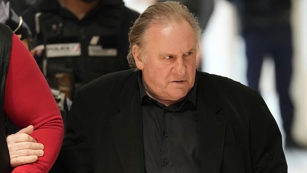 Gerard Depardieu (Bild: AP/Aurelien Morissard)