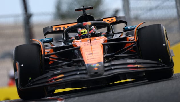 Oscar Piastri (Bild: AFP/CLIVE ROSE)