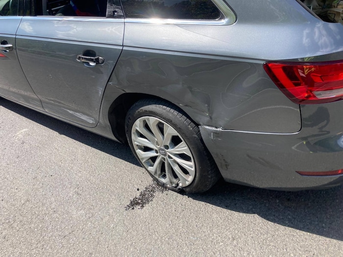 Die Unfallfahrzeuge