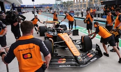 Da war die Crew von Lando Norris offenbar etwas schlampig ...