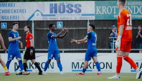 Der SV Horn bezwang Lafnitz 4:1. (Bild: GEPA)