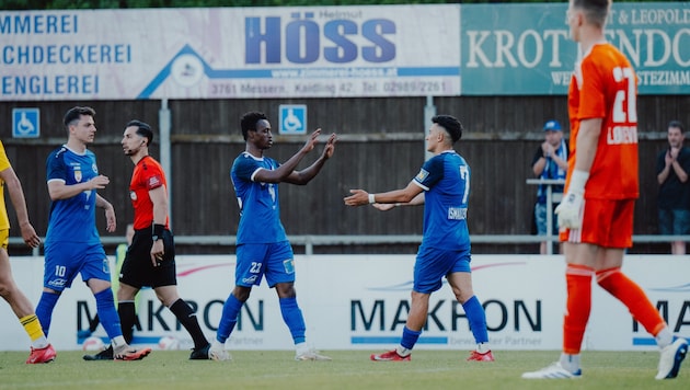 Der SV Horn bezwang Lafnitz 4:1. (Bild: GEPA)