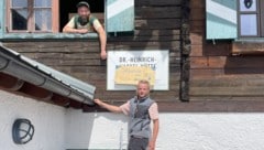 Neuer Name, neues Schild: Im März wurde einstimmig beschlossen, dass die Hütte ihren alten Namen ...