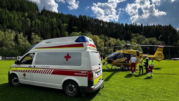 Einsatz für den Rettungshubschrauber Christophorus 17
