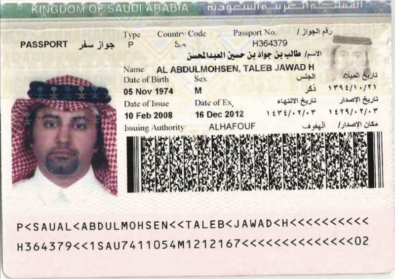 Ein alter Reisepass des Attentäters (Bild: x.com)