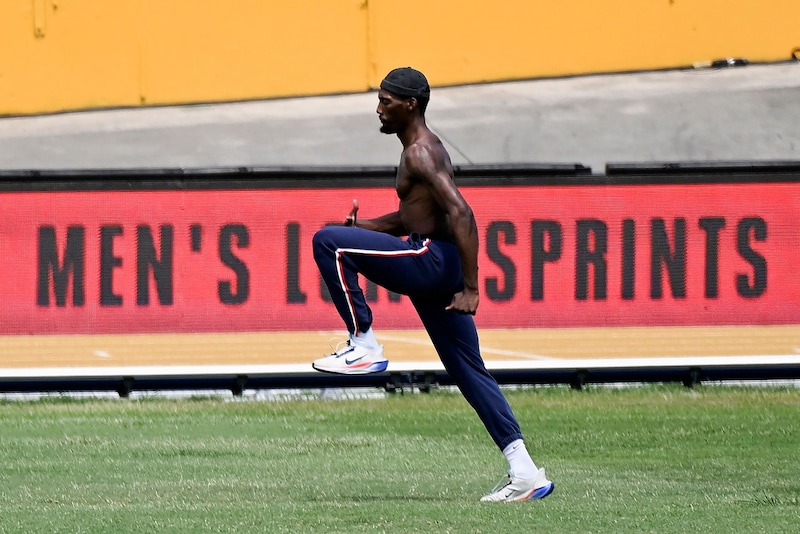 Fred Kerley (Bild: AFP/RICARDO MAKYN)