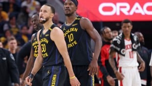 Jetzt müssen die Warriors zittern. (Bild: AP/Scott Strazzante)