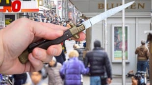 In Favoriten habe die verstärkte Polizeipräsenz sowie die Einführung einer großflächigen Waffenverbotszone zu einer deutlichen Verbesserung der Lage geführt. (Bild: Krone KREATIV/Tobias Steinmaurer/APA Picturedesk)