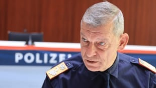 Tirols Polizeichef Helmut Tomac gab Einblicke in die Arbeit der Polizei. (Bild: Birbaumer Christof)
