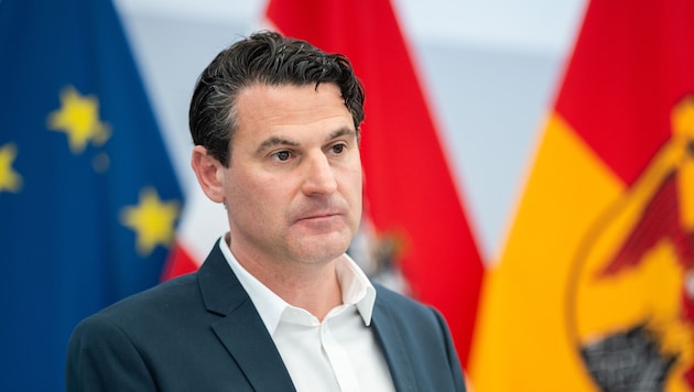 Der geschäftsführende ÖVP-Landesobmann Christoph Zarits hat sich einiges vorgenommen. (Bild: APA/GEORG HOCHMUTH)