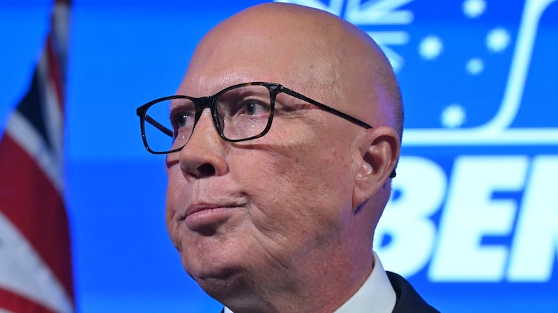 Der konservative australische Politiker Peter Dutton (Bild: EPA/MICK TSIKAS)