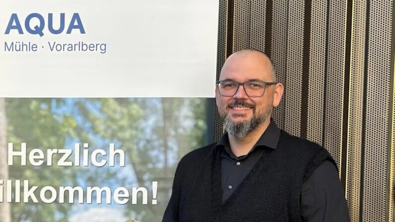 Max Krieger-Alfons ist Geschäftsführer der „Aqua Mühle“ (Bild: Aqua Mühle)