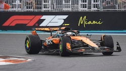 Lando Norris durfte am Ende über den Sprint-Sieg jubeln. (Bild: AP/ASSOCIATED PRESS)