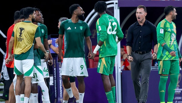 Al-Ahli-Coach Jaissle holte mit „Co“ Hauser die asiatische Champions League (Bild: AFP/AFP or Licensors)