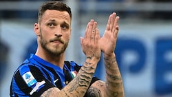 Marko Arnautovic war für Inter bis zur 77. Minute im Einsatz. (Bild: AFP/APA/Isabella BONOTTO)