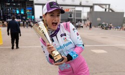 Vanessa Neumann fuhr unlängst in Valencia ihr erstes Rennen in der NASCAR Euro Series. Sie war ...