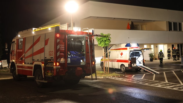 Der Brand in einem neuen Caritas-Wohnheim in Pram
