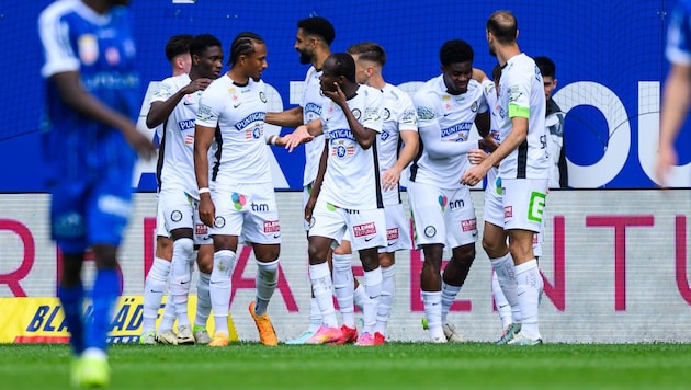 Sturm Graz bleibt auf Kurs. (Bild: GEPA)