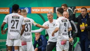 Der WAC siegt gegen Rapid! (Bild: GEPA)