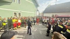 270 Personen beteiligten sich am Sonntag an der Suche. (Bild: Freiwillige Feuerwehr Fischbach)