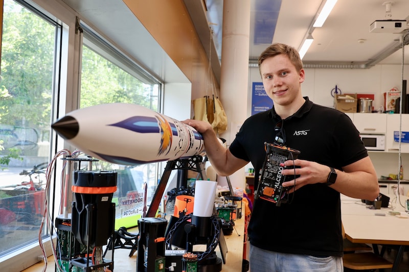 Manuel Maurer ist der Teamleiter des Aerospace Teams. (Bild: Jauschowetz Christian)