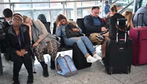 Vor allem im Juli und August könnten Verspätungen an der Tagesordnung stehen. (Bild: EPA/NEIL HALL)