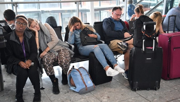Vor allem im Juli und August könnten Verspätungen an der Tagesordnung stehen. (Bild: EPA/NEIL HALL)
