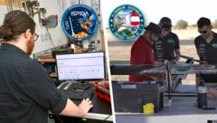Die beiden Grazer Teams gehören zu den Besten auf ihrem Gebiet. (Bild: Krone KREATIV/joanneum Aeronautics, Aerospace Team Graz, Christian Jauschowetz)