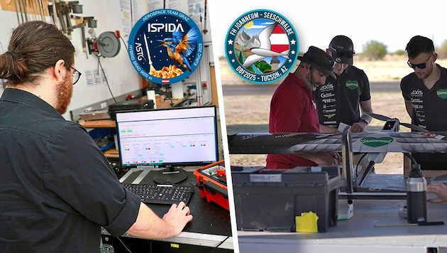 Die beiden Grazer Teams gehören zu den Besten auf ihrem Gebiet. (Bild: Krone KREATIV/joanneum Aeronautics, Aerospace Team Graz, Christian Jauschowetz)