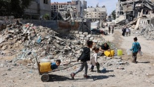 Die Kinder des Gazastreifens wachsen in prekären Verhältnissen auf.