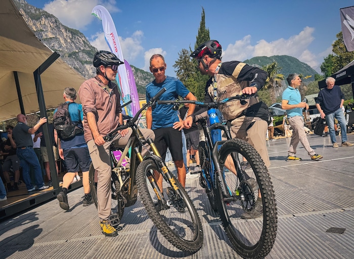 Die „Radkrone“ konnte zahlreiche Innovationen auf dem Festival ausprobieren.