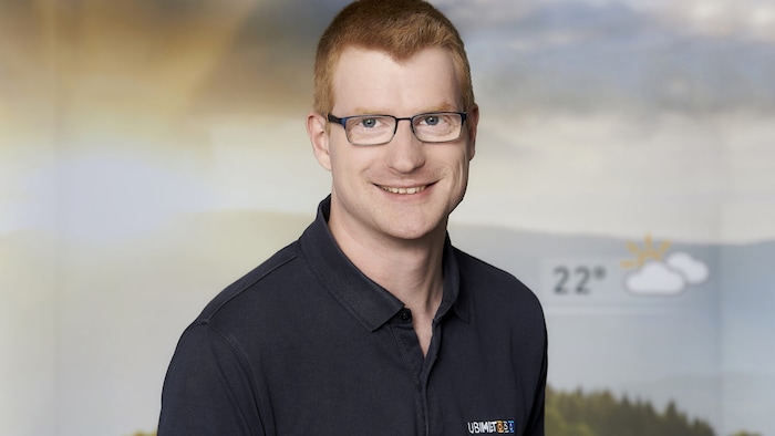 Ubimet-Meteorologe Nikolas Zimmermann