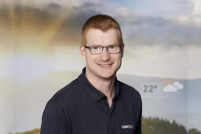 Meteorologe Nikolas Zimmermann