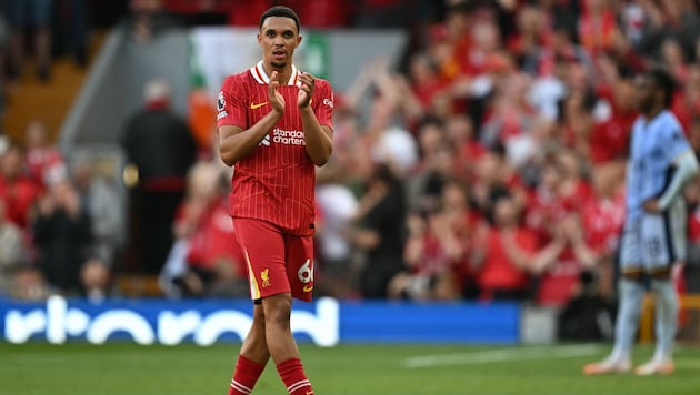 Trent Alexander-Arnold verlässt den FC Liverpool (Bild: AFP/PAUL ELLIS)
