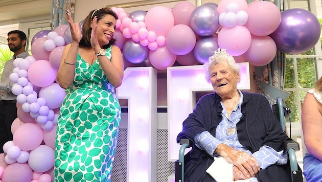 Die Britin Ethel Caterham ist mit 115 Jahren nun der älteste Mensch der Welt. (Bild: facebook/HallmarkCareHomes)