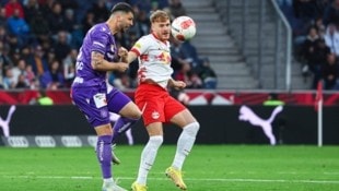 Die Wiener Austria um Aleksandar Dragovic (li.) kassierte in Salzburg eine 0:2-Pleite. (Bild: GEPA)