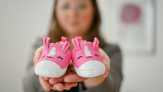 Die Schuhe hatte das Paar für sein Kind gekauft. (Bild: Wenzel Markus)